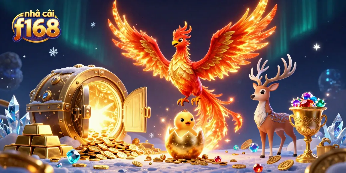 Experience thrilling gaming with nhà cái f168, featuring fantasy elements and dazzling casino treasures.