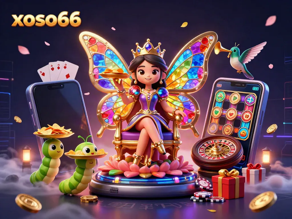Play the exciting games like xoso66 with vibrant characters and dynamic casino elements!